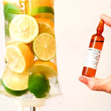 Les poches à perfusion pour les vitamines